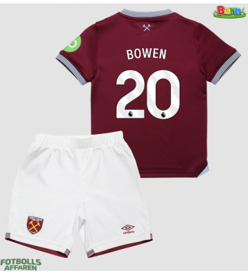 West Ham United Jarrod Bowen #20 Hemmaställ Barn 2025-26 Kortärmad (+ Korta byxor)